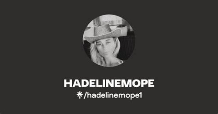 Hadelinemope on TikTok and Instagram Hadelinemope on TikTok and Instagram