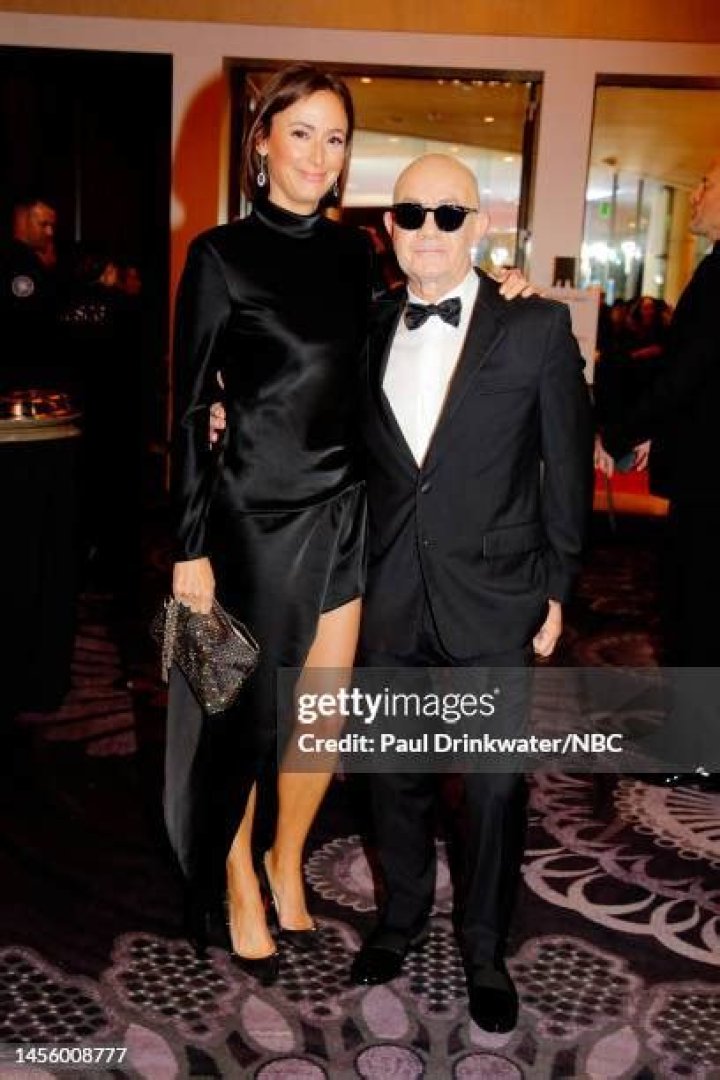 Heather Lynn Hodgins Kidd Bernie Taupin attend Foto editorial en stock