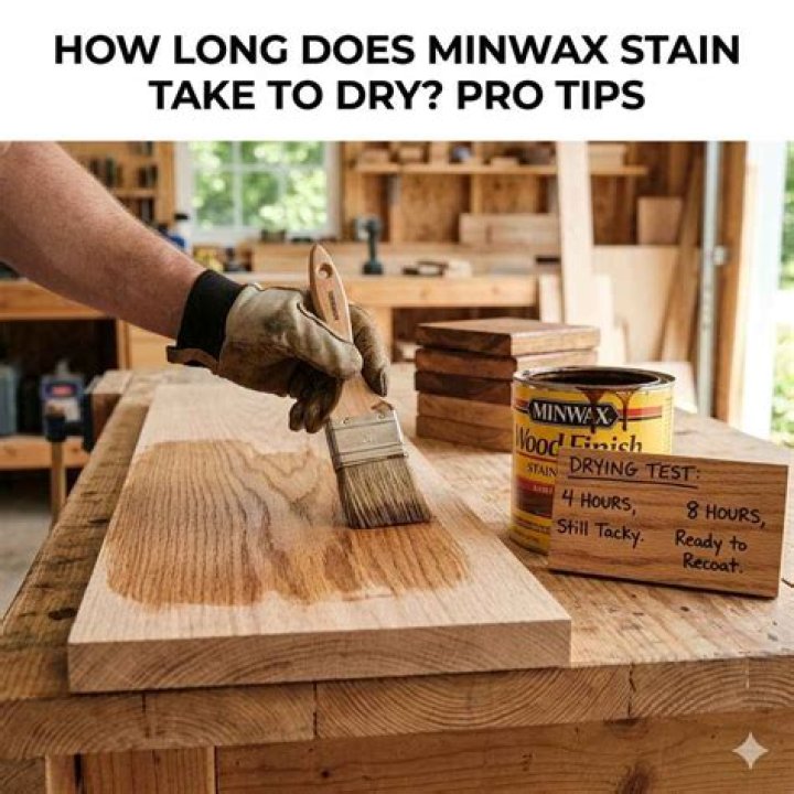 How Long Does Minwax Stain Take to Dry HowStainsOut