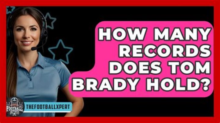 How many records does Tom Brady hold? Let&rsquo;s take a look at NFL icon's