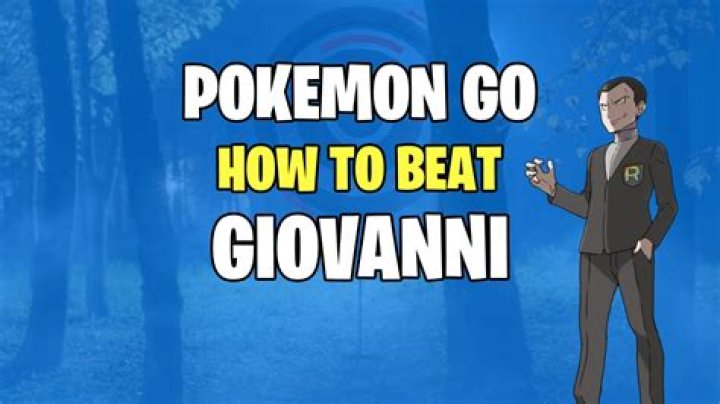 How to beat Giovanni in Pokemon GO in April 2021