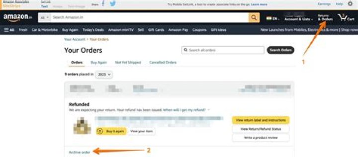 How to Hide Amazon Orders Archiving Orders on Amazon