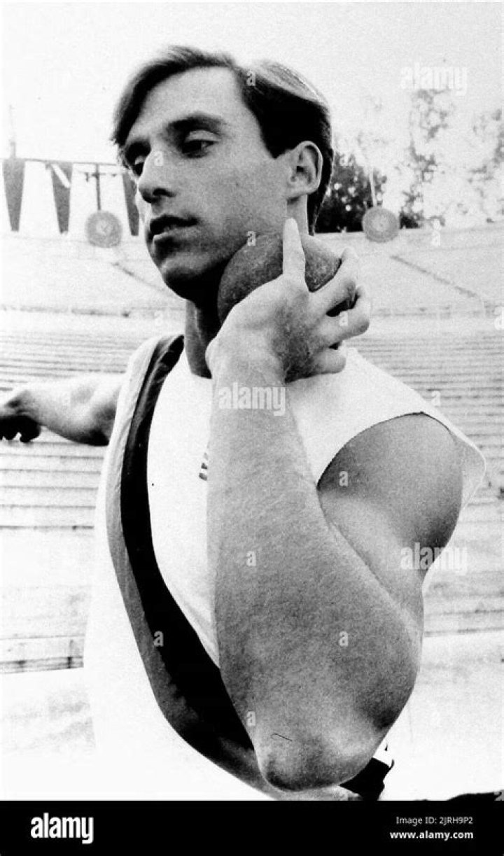 HUNT BLOCK, THE FIRST OLYMPICS ATHENS 1896, 1984 Stock Photo Alamy