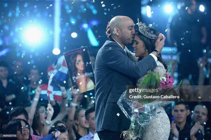 Husband Rocky Lachapel kisses newly crowned queen and wife Francisca