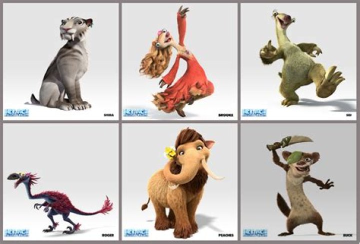 Ice Age Collision Course characters HeyUGuys