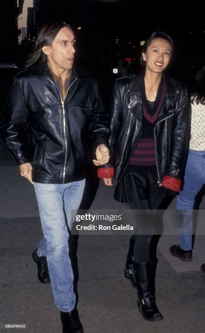 Iggy Pop and wife Suchi Asano attend the screening of "Serial Mom" on