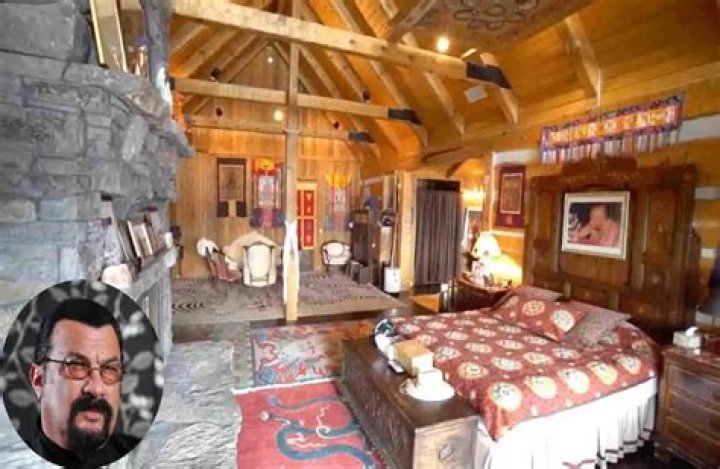 Inside Steven Seagal's 3,4M Bulletproof Mansion That He Bought after