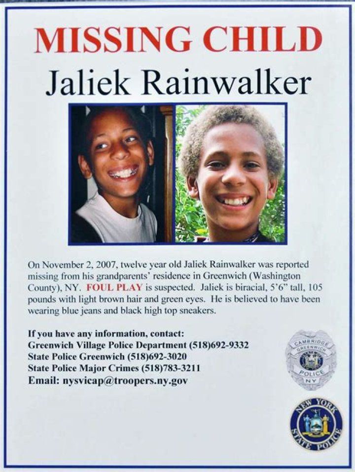 Jaliek Rainwalker disappearance Times Union