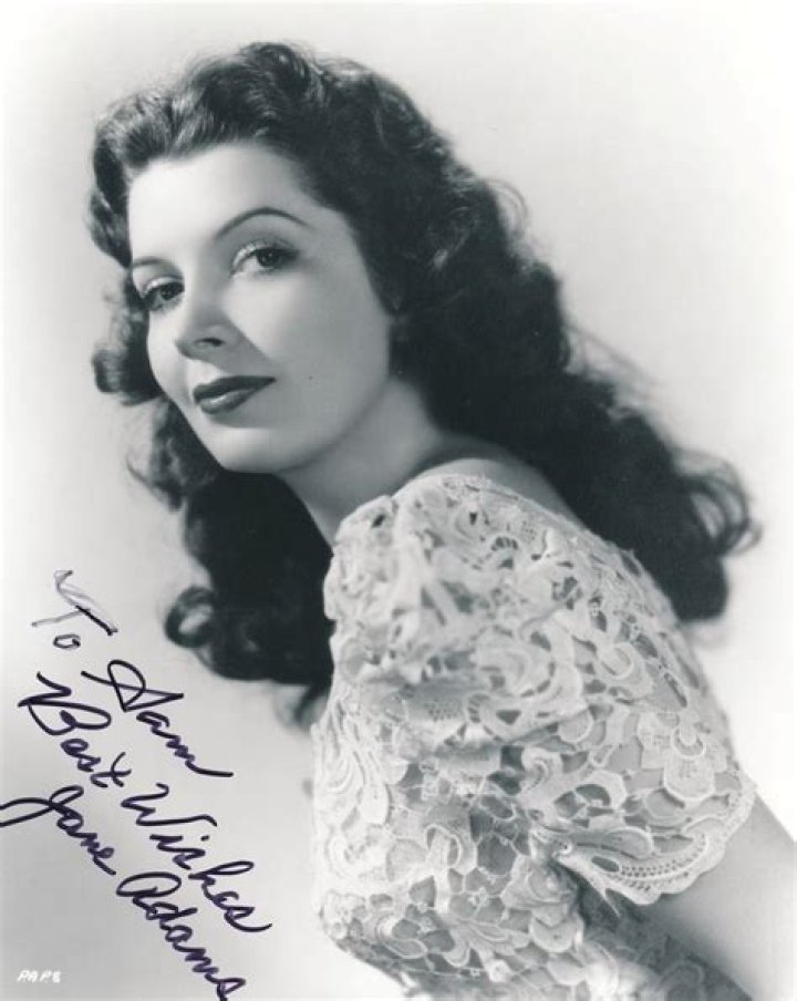 Jane Adams as Vicki Vale In Batman and Robin (1949 Serial) Jane