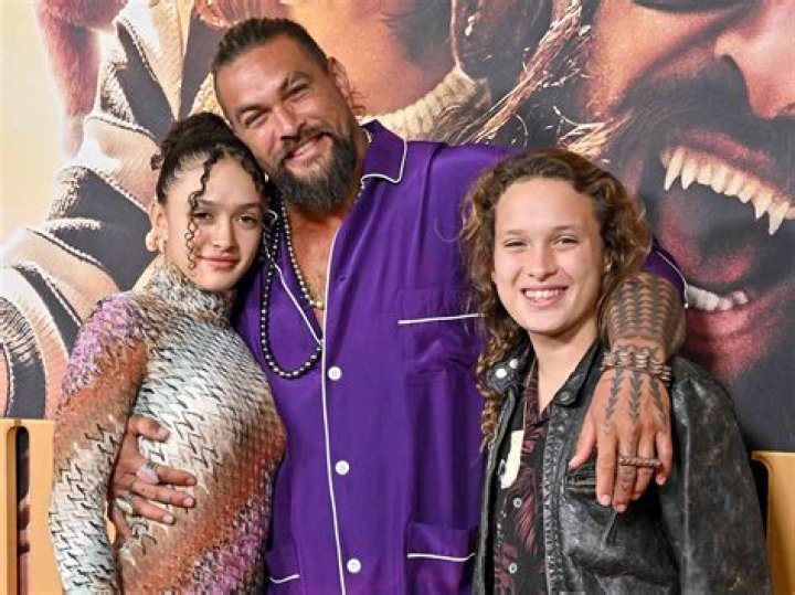 Jason Momoa&rsquo;s Adorable Kids Lola & NakoaWolf Stole the Show on the
