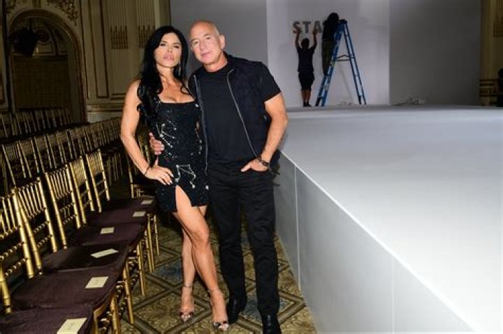 Jeff Bezos Gives Lauren Sanchez Pat on the Butt During France Vacation