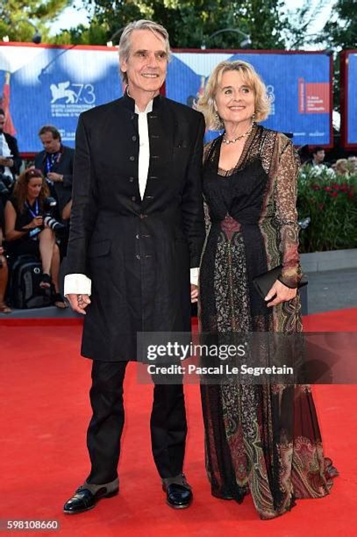 Jeremy irons and wife hires stock photography and images Alamy