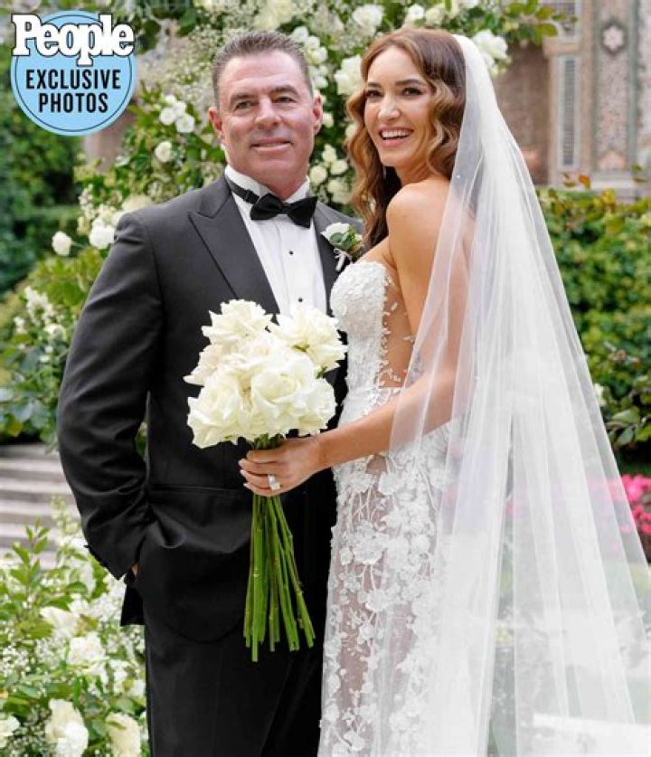 Jim Edmonds and Kortnie O'Connor Are Married Inside Their Romantic