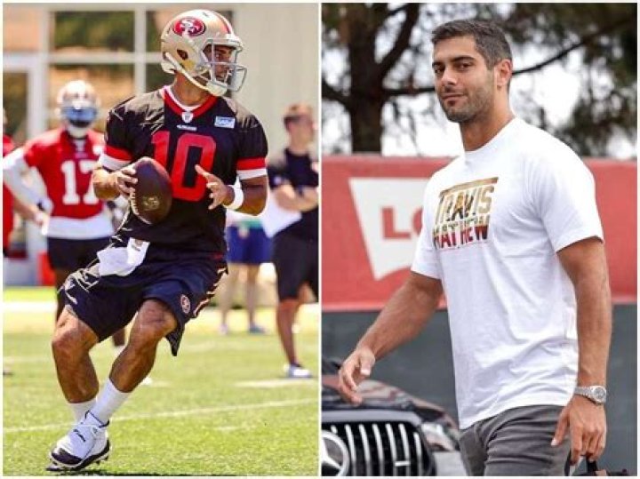 Jimmy Garoppolo height and weight Measurement in meters, feet, KG and Ibs