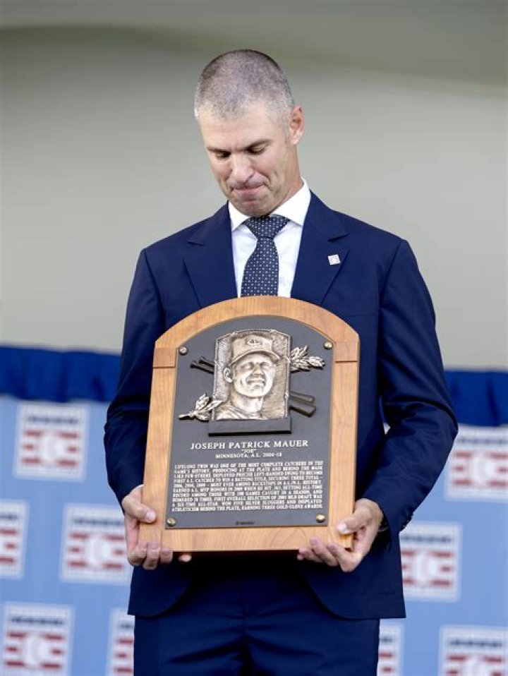 Joe Mauer to be inducted into Twins Hall of Fame in August The Athletic
