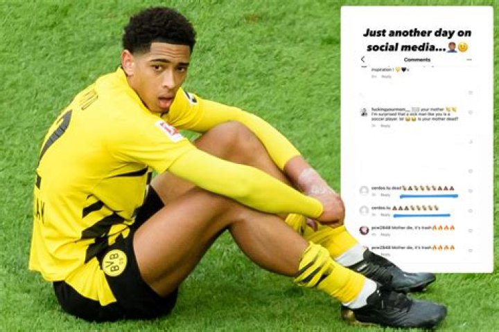 Jude Bellingham reveals racist abuse received on Instagram Borussia