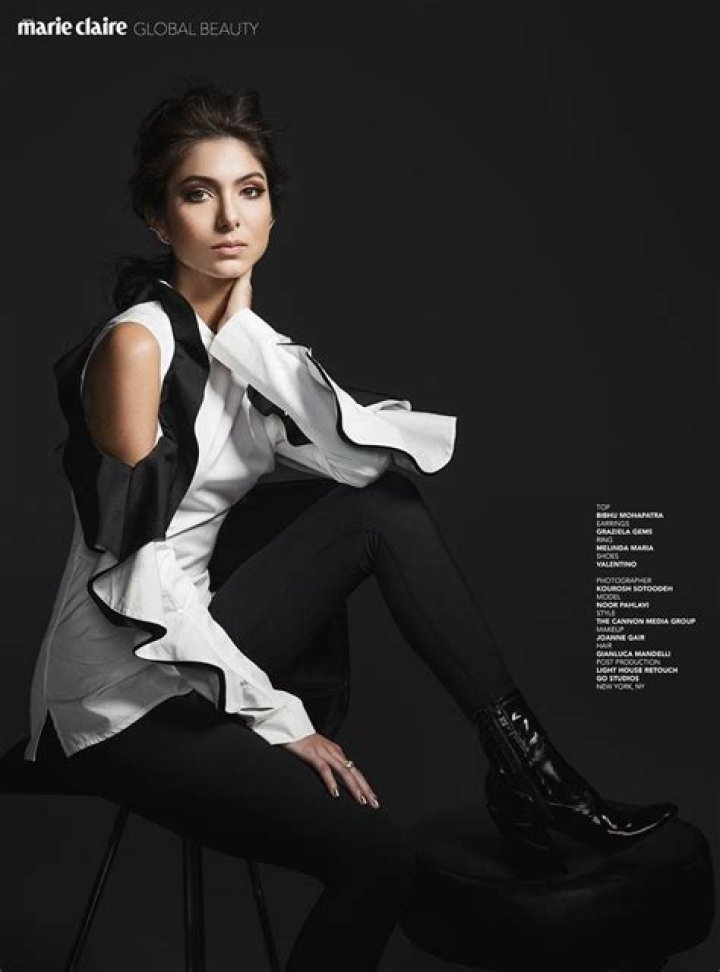 Judy Casey News Princess Noor Pahlavi for Marie Claire Indonesia