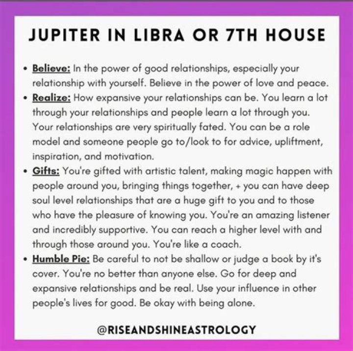 Jupiter in Libra in Astrology (All about Libra Jupiter zodiac sign