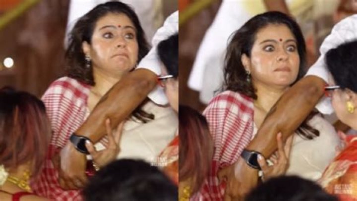 Kajol Oops Kajol Mishaps Oops Falls Moment Down Filmibeat Prone Loses