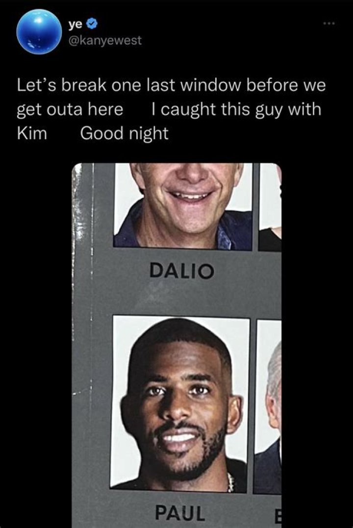 kanye west chris paul