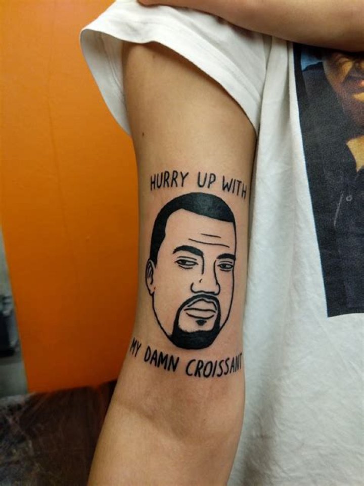 Kanye West Tattoos Ideas West Kanye North Daughter renahtersa