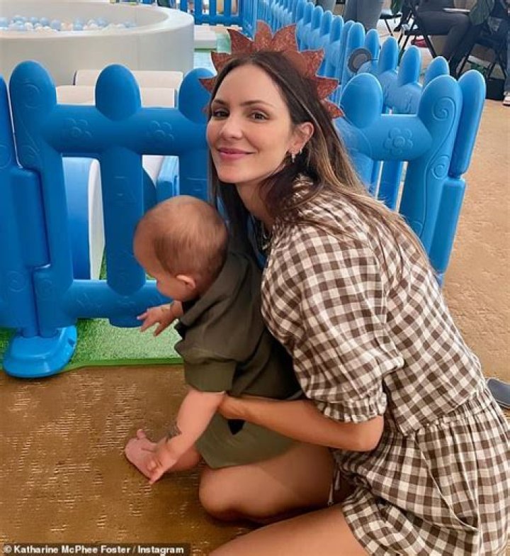 Katharine McPhee First Child with David Foster