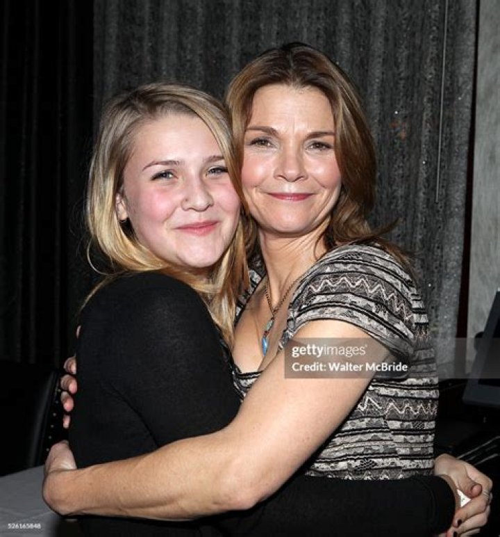 Kathryn Erbe & daughter Maeve Elsbeth Erbe Kinney attending the... News