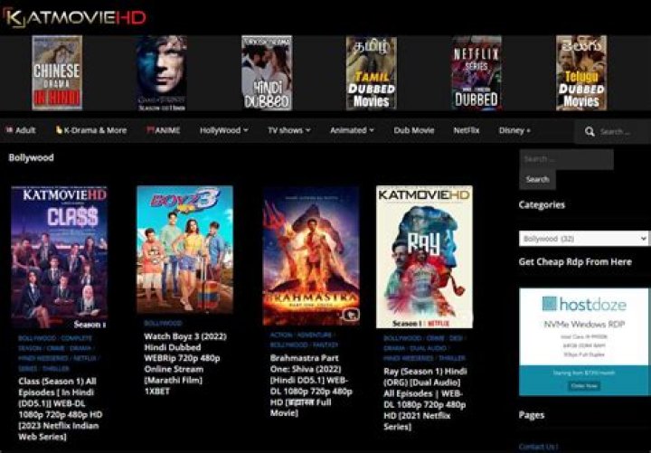 KatmovieHD Movies Download 2023 Best Unlimited Bollywood Hindi Movies