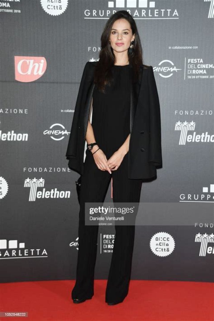 Katy Saunders Telethon Gala at 2017 Rome Film Festival in Rome GotCeleb