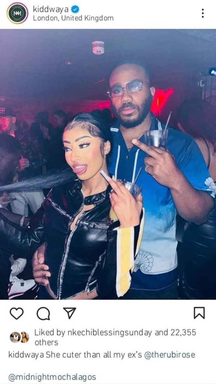 Kiddwaya Reveals Rubi Rose Is Cuter Than Erica Nlewedim&hellip; And His Exes