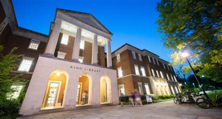 King Library Miami University Libraries
