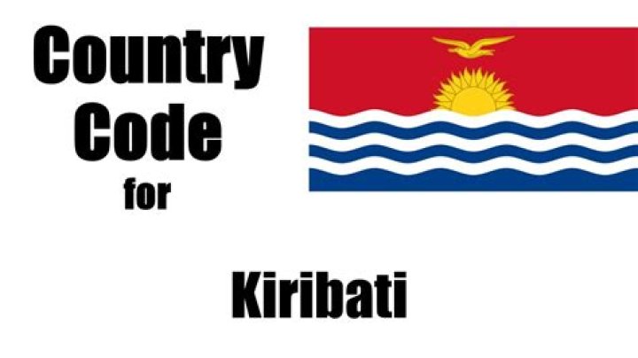 Kiribati Dialing Code Kiribati Country Code Telephone Area Codes in
