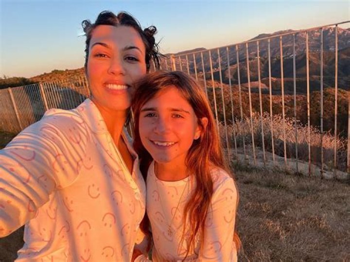 Kourtney Kardashian And Penelope 2022