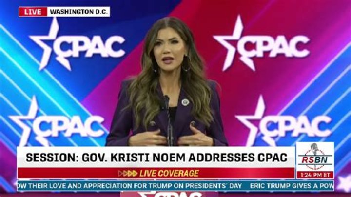Kristi Noem Offers Full And Complete Endorsement For Donald Trump The