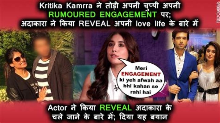 Kritika Kamra Reacts To Engagement Rumours With Uday Singh Gauri; Talks