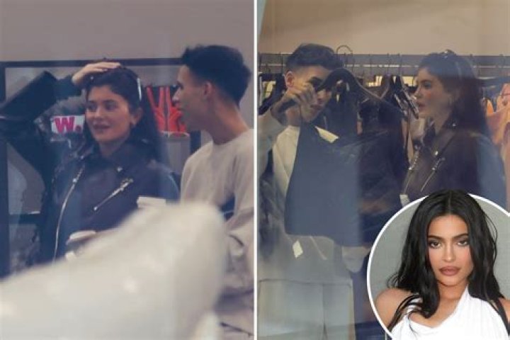 Kylie Jenner reveals her shrinking boobs as she goes topless in Khy