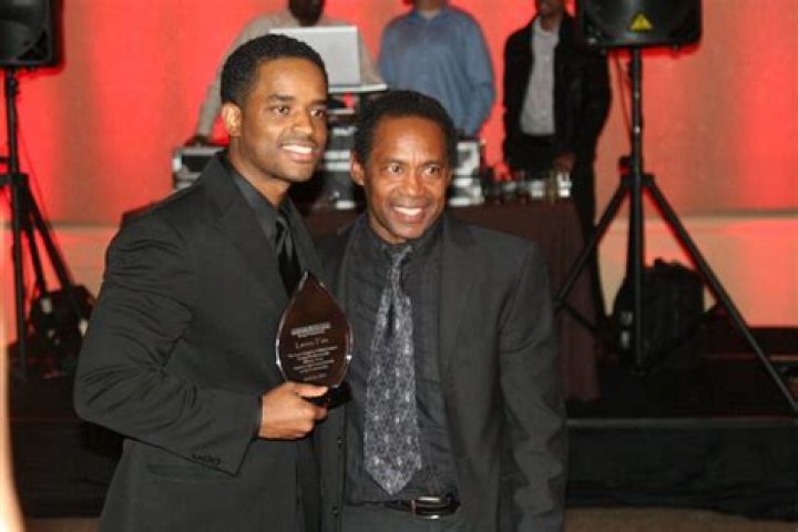 Larenz Tate and his father Larry Tate Dream guy, Fathers love, Young