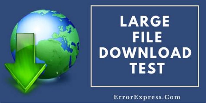 Large File Download Test Error Express