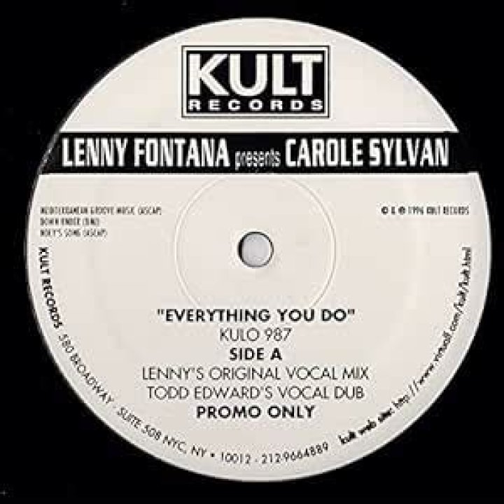 Lenny Fontana ft Carole Sylvan Everybody Say Yeah / Karmic Power