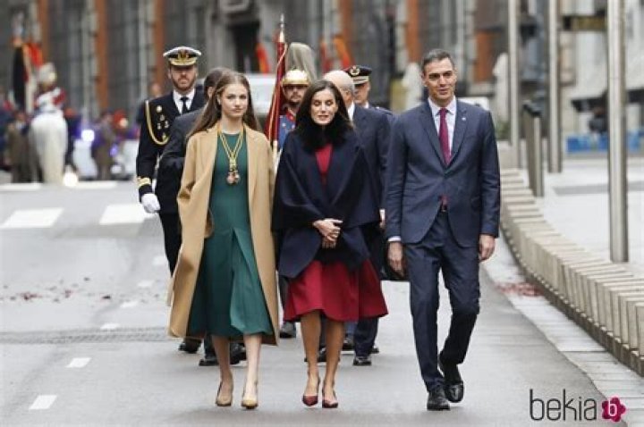 Leonor en la apertura de la XIV Legislatura As&iacute; ha evolucionado el