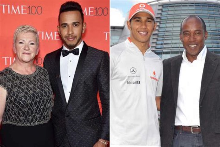 Lewis Hamilton and his family post race, Brazil 2008 r/formula1