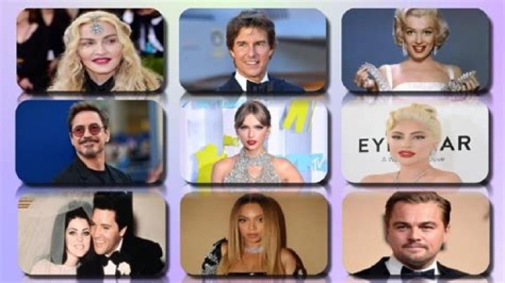 List Of Most Famous Celebrities In The World PELAJARAN