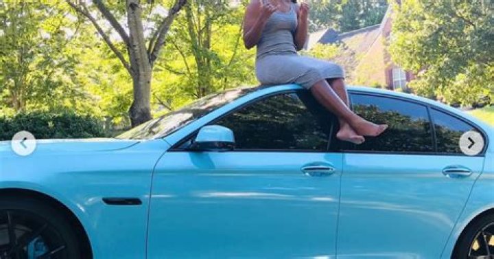 Look Ivory Latta Receives Carolina Blue BMW for Birthday
