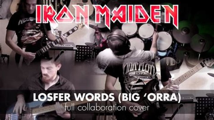 Losfer Words Iron Maiden Cover YouTube