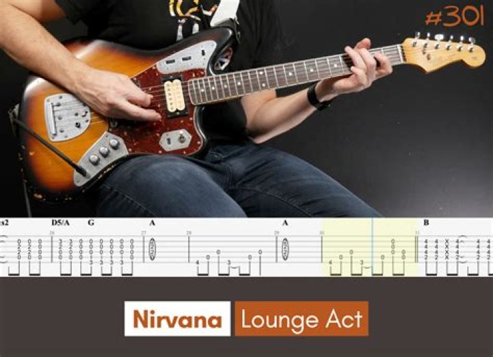 Lounge Act by Nirvana Guitar Chords/Lyrics Guitar Instructor