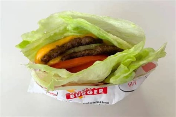 Low Carb InNOut Protein Style Burger Menu Mr. SkinnyPants