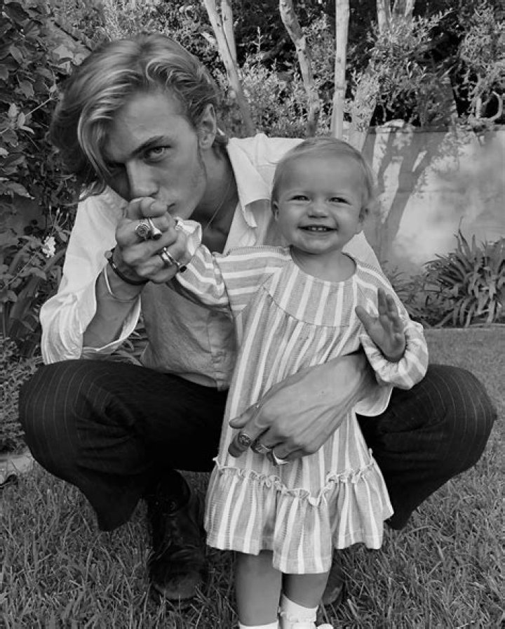 Lucky Blue Smith and Stormi Bree Daughter Lucky blue smith