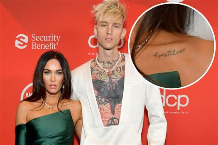 Machine Gun Kelly Tattoos Megan Fox Debuts Machine Gun Kelly Tattoo