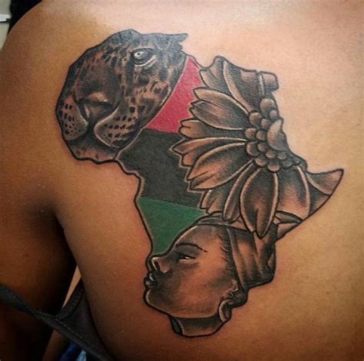 Mama africa tattoo tattoo African tattoo, Africa tattoos, African