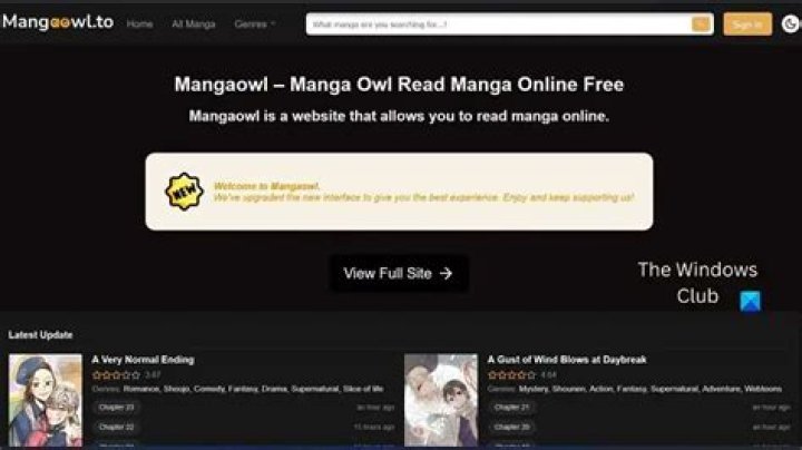 MangaOwl Net Down or Not Working Updated Daily!